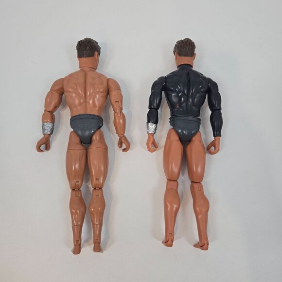 Vintage 1998 Max Steel 12" Action Figures Lot of 2 1:6 Scale Nude Mattel - Picture 6 of 12